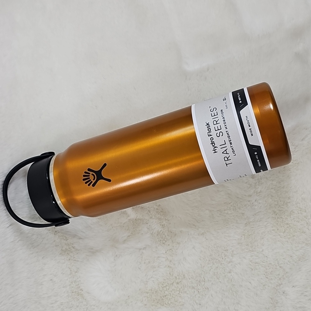 Hydro Flask Trail Series Lightweight Bottle Wide Mouth Flex Cap 32 oz Agate